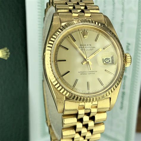 vintage gold rolex|rolex 18k gold watch price.